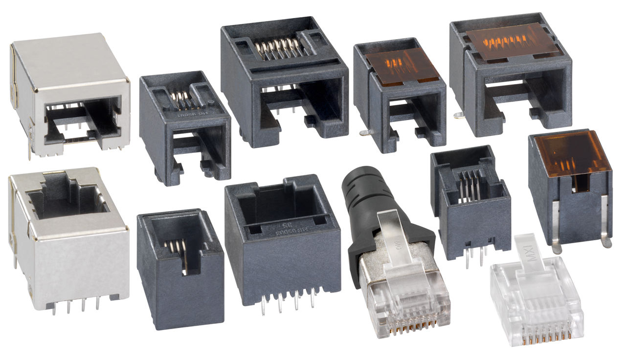 モジュラージャック モジュラージャックおよびプラグ | Molex